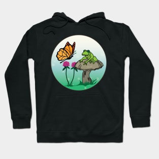 Frog and Butterfly Hoodie